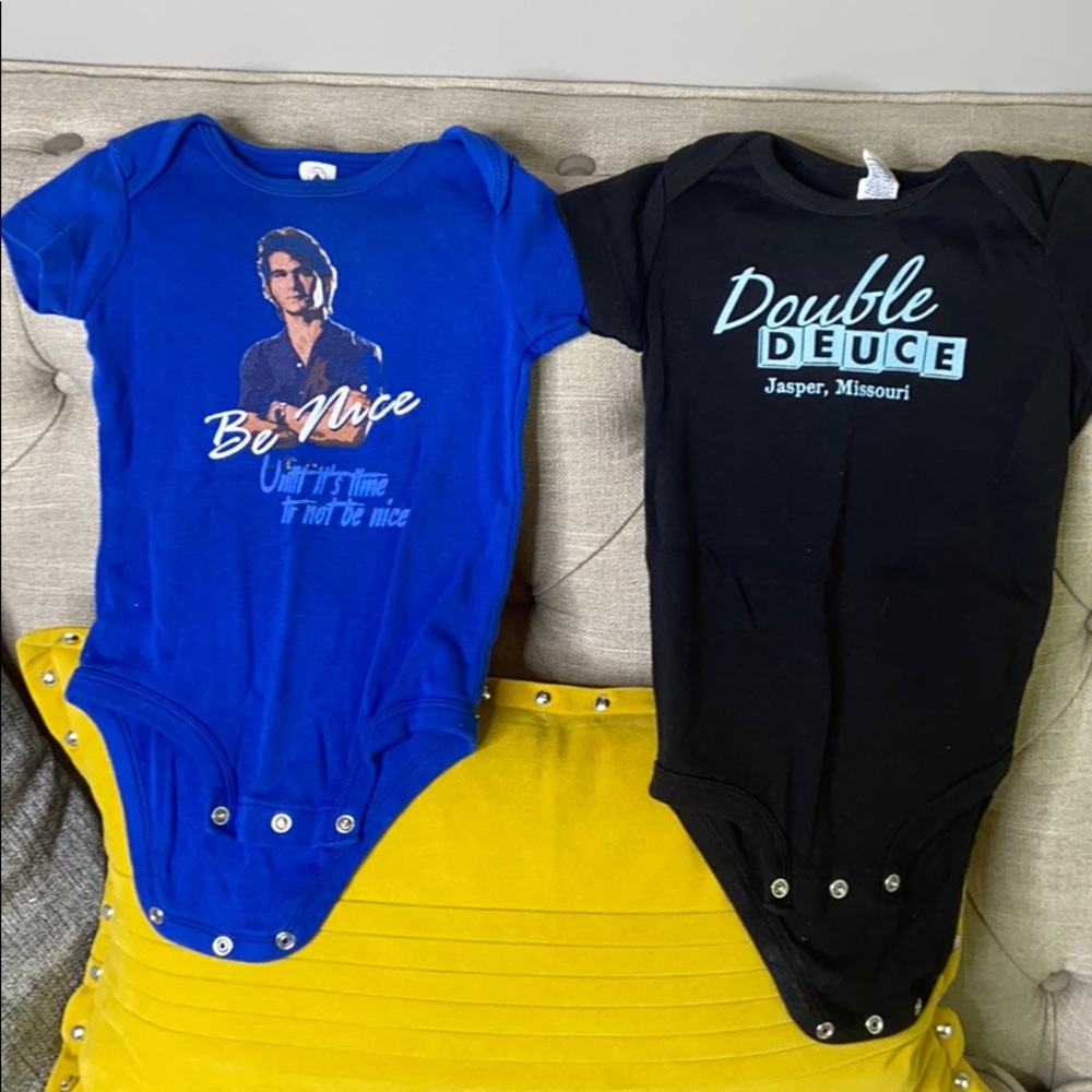 Set of roadhouse onsies!